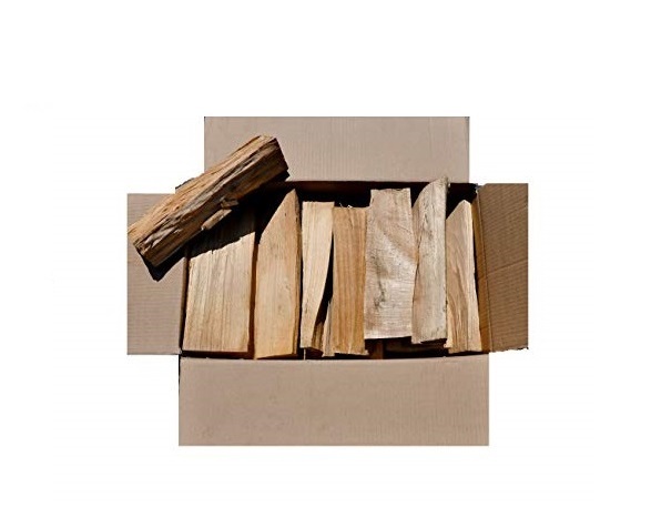 Brennholz für Tandoor 30 Kg Esche trocken 25 cm im Karton ofenfertig