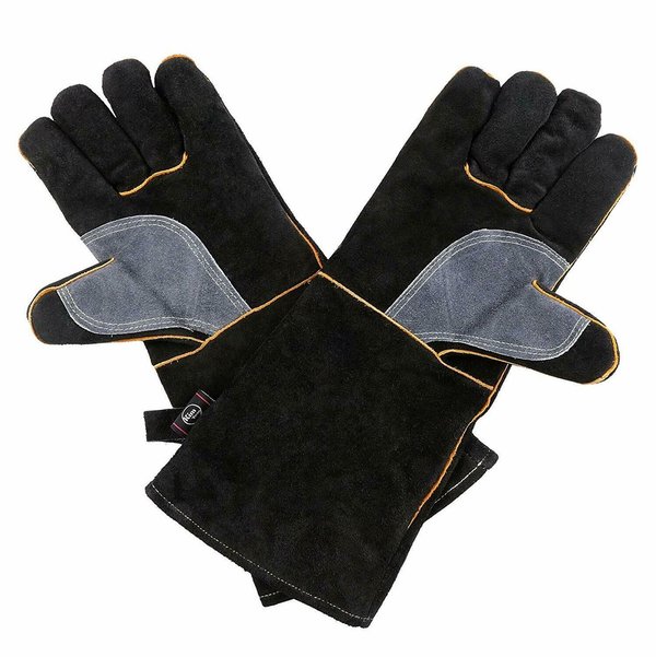 Professional heat-resistant grill gloves 1 pair